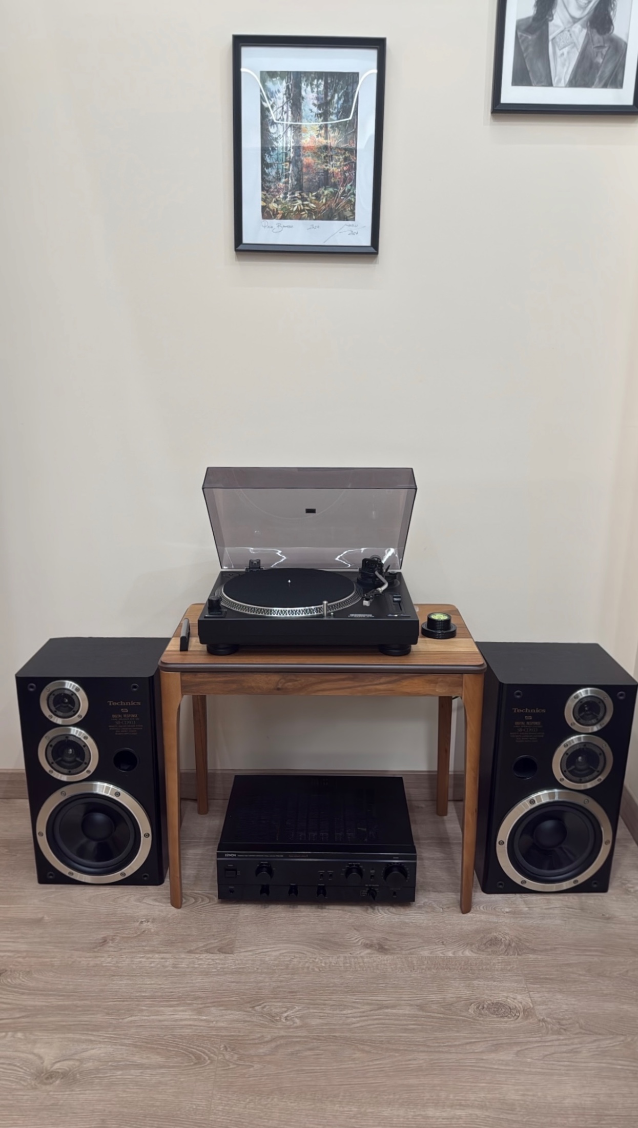 Small vinyl setup cover