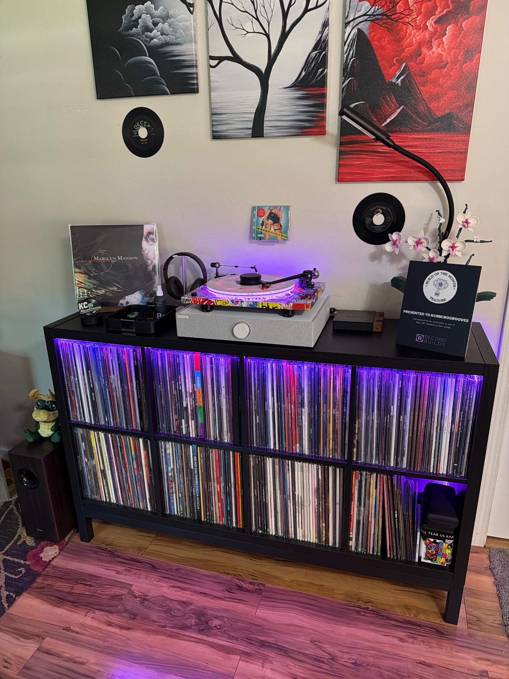 Living Room Groove Station cover